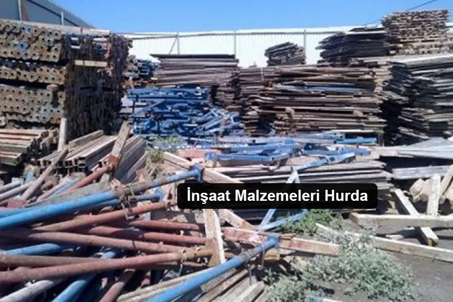 İnşaat Malzemeleri Hurda Alım Satım